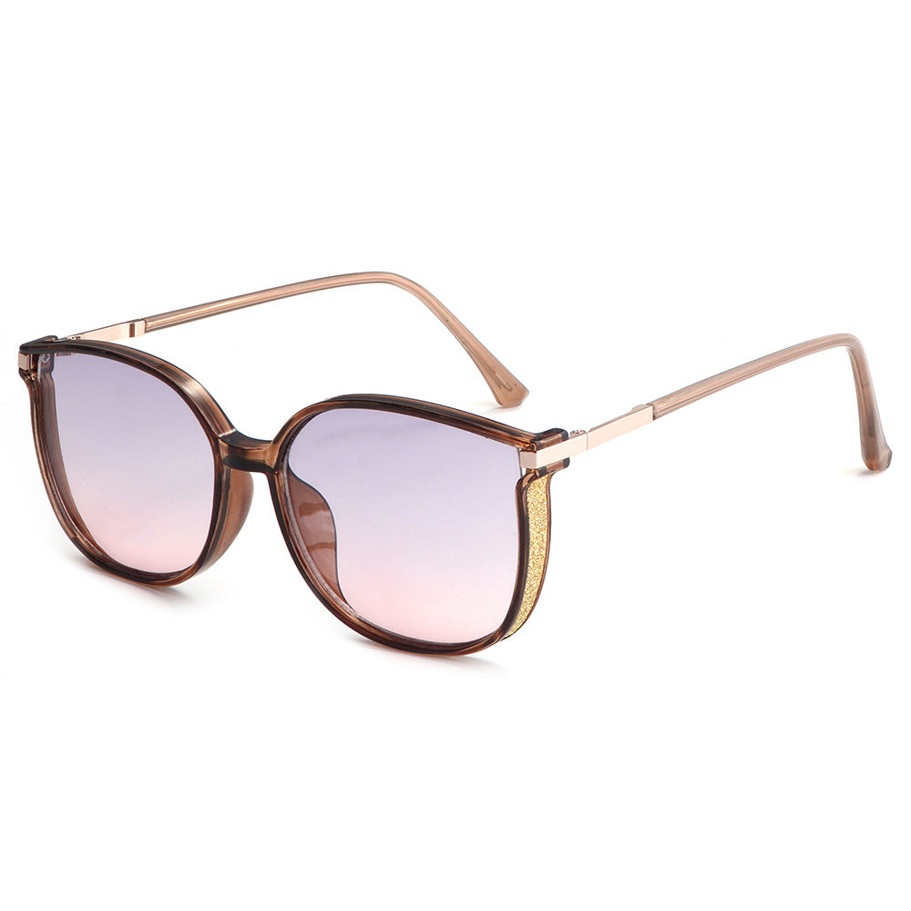 Damen Luxuriöse Oversize-Sonnenbrille mit stylischem Dekor Brehn
