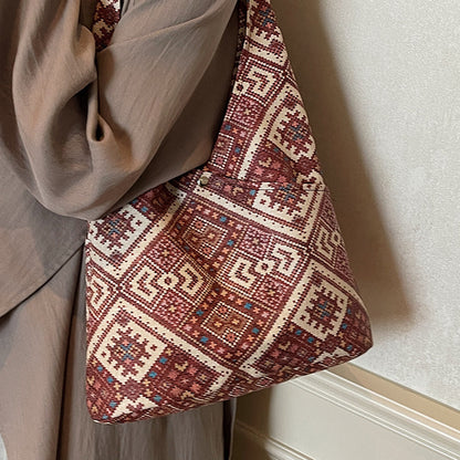 Bohemian gemusterte Hobo-Tasche