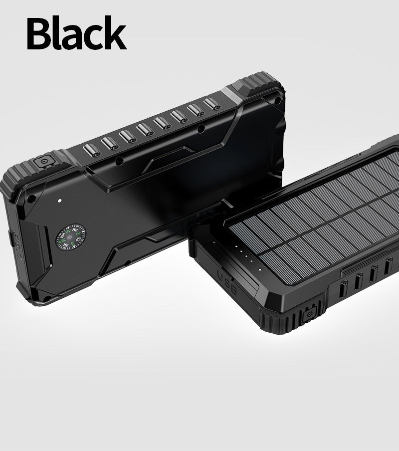 Solar Powerbank mit Mehreren Usb-Anschlüssen Von Brehn