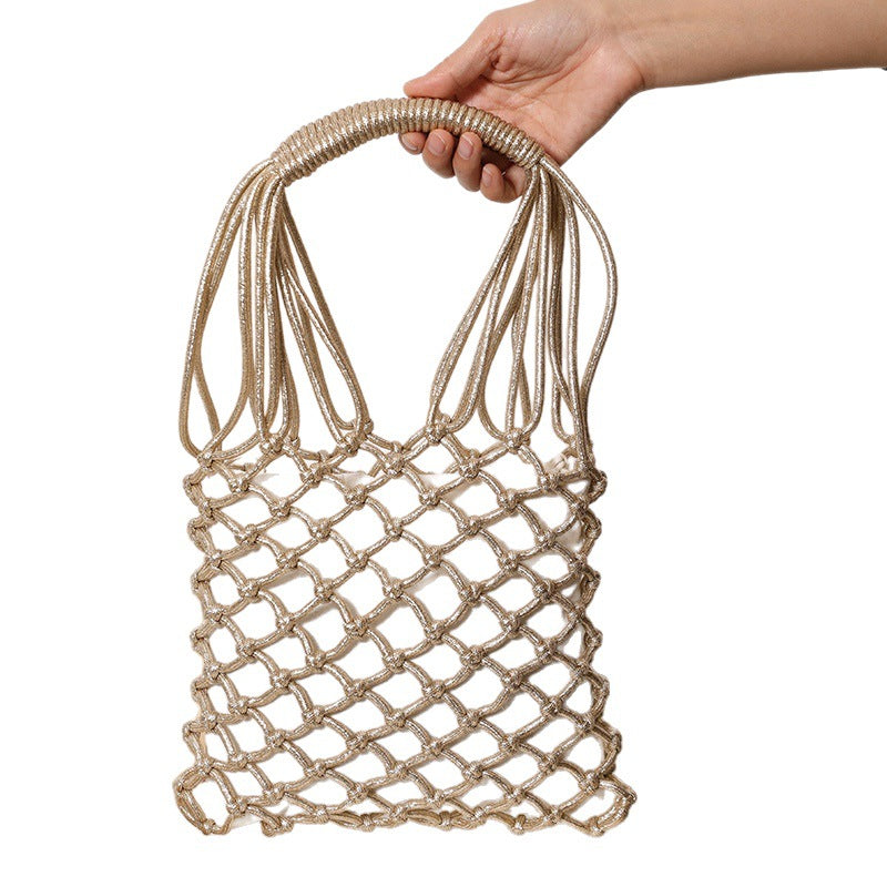 Elegante Netztragetasche mit Robusten Griffen Brehn