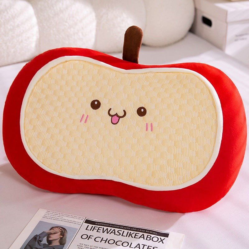 Plüsch Kissen im Apfel-Design Brehn