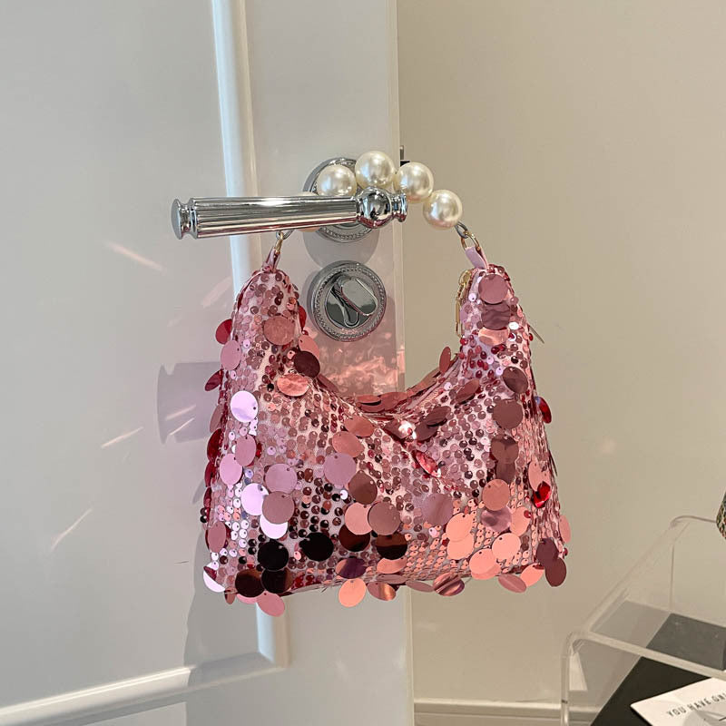 WoChic Glitzernde Abendhandtasche Brehn