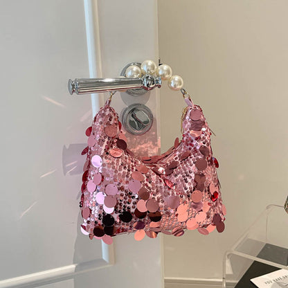 WoChic Glitzernde Abendhandtasche Brehn