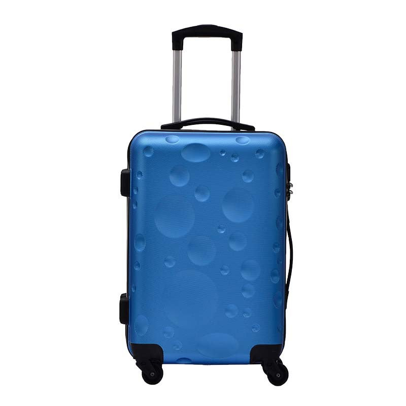 Unisex Moderne Blasenmuster Hartschalen Spinner Koffer Brehn