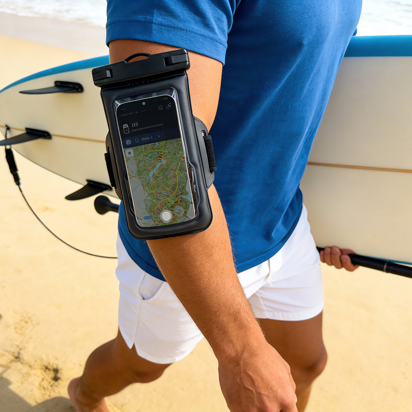 Wasserdichte Smartphone-Schutzhülle mit Transparentem Sichtfenster Brehn