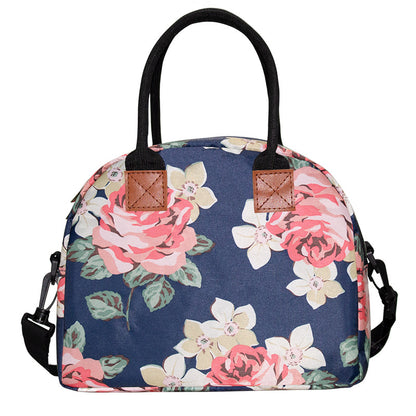 Damen Kühltasche mit stilvollem Blütenmuster Brehn