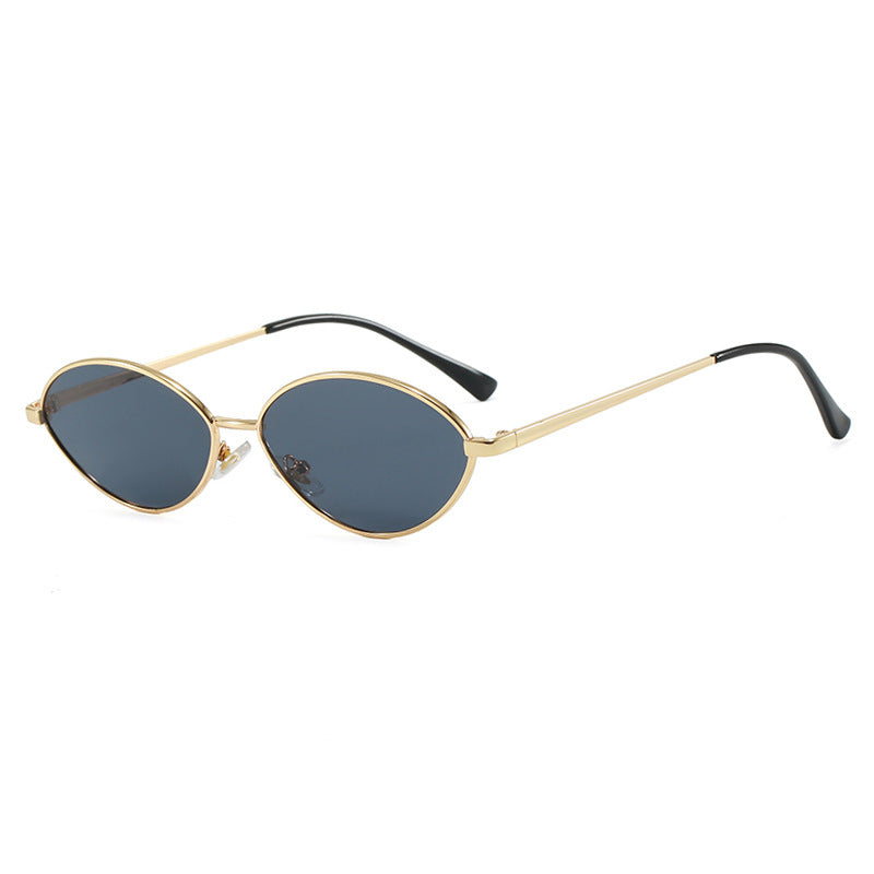 Damen modische Sonnenbrille mit ovalem Design und polarisierten Gläsern Brehn