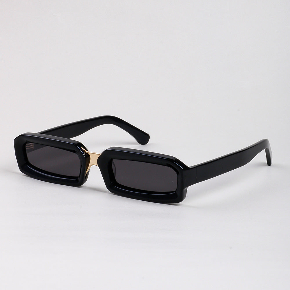 Damen stilvolle Sonnenbrille im modernen rechteckigen Design mit komfortablem Rahmen Brehn