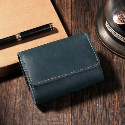 Klassische Lederfach Brieftasche