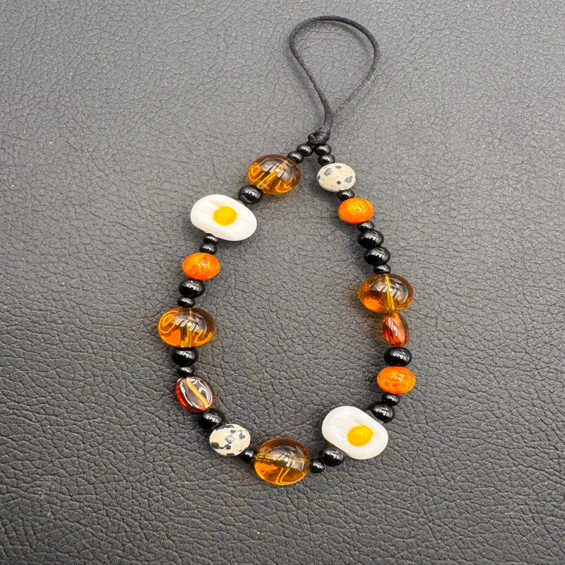Einzigartiger Perlen-Handy Charm Halter Brehn
