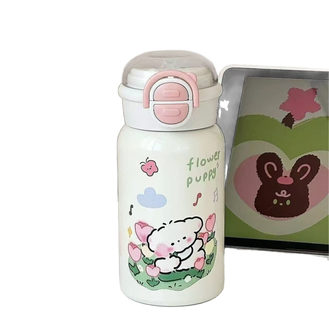 Damen Kreative Wasserflasche mit tierischem Design Brehn