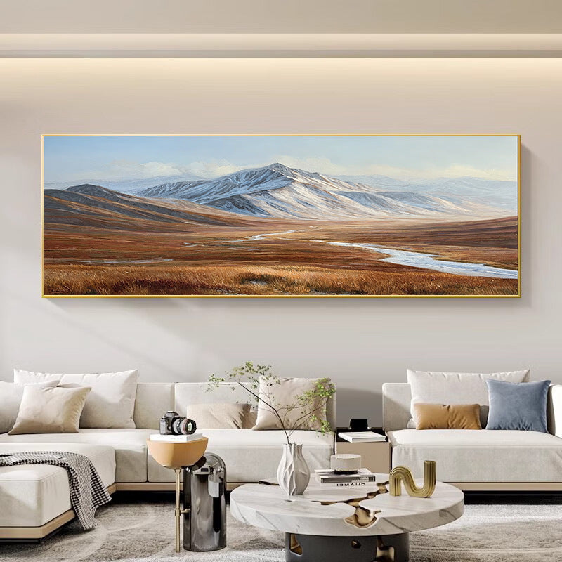 Berglandschaft Leinwand Kunstwerk
