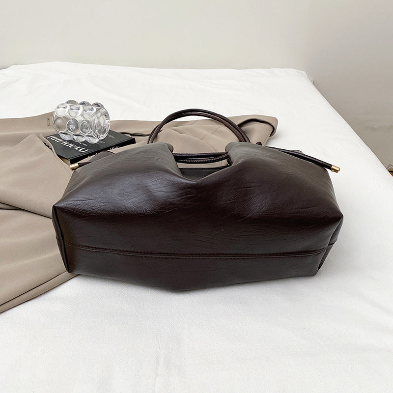 Stylische weiche Leder Tragetasche
