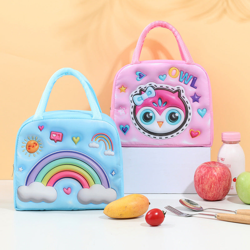 Isolierte Schmetterlings-Lunchbox Brehn