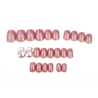 Premium Dekorative Künstliche Nail Set Brehn