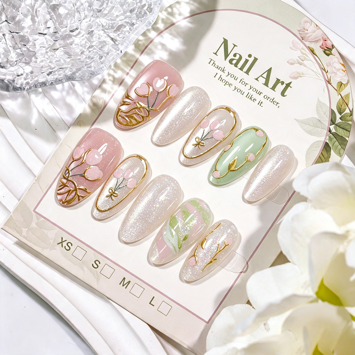 Premium Press-On Nagelkunst Set
