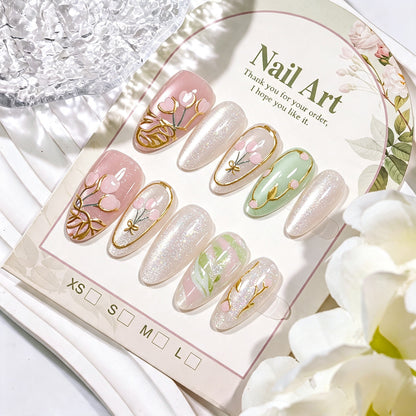 Premium Press-On Nagelkunst Set