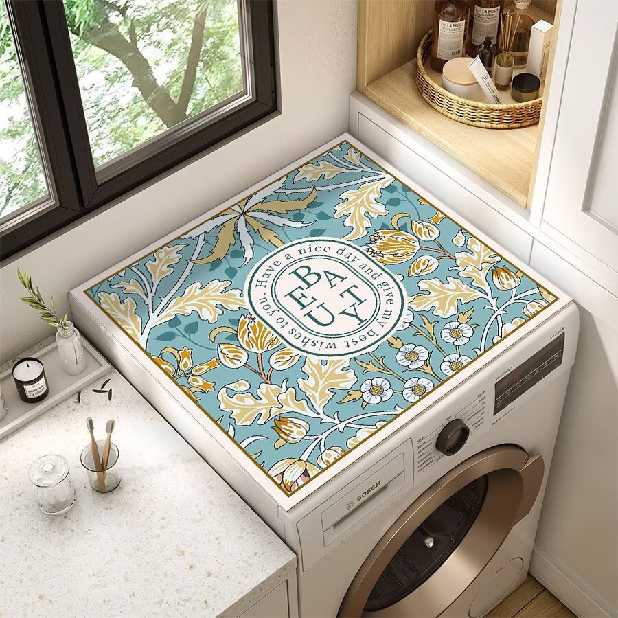 Dekorativer floraler Waschplatzmatte Brehn