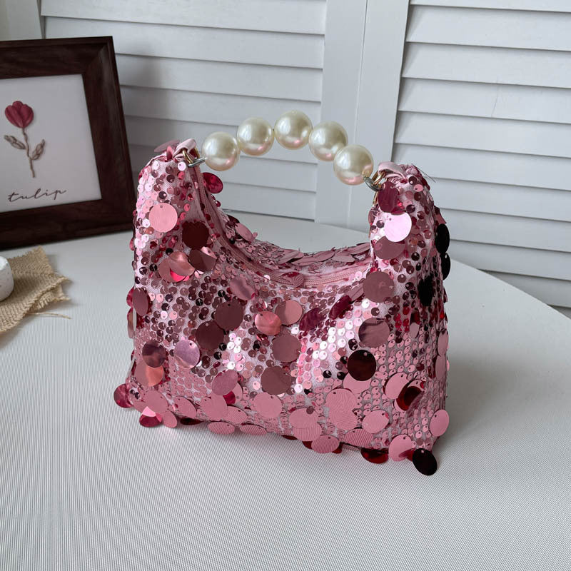 WoChic Glitzernde Abendhandtasche Brehn