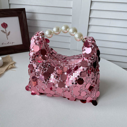 WoChic Glitzernde Abendhandtasche Brehn