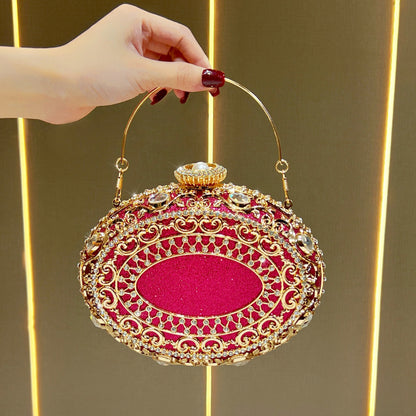 Glamouröser Vintage-inspirierter Abendtasche