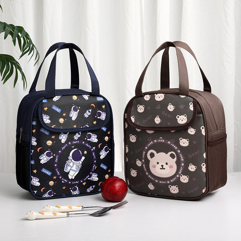 Kinder isolierte Bunny Lunch Tasche Brehn