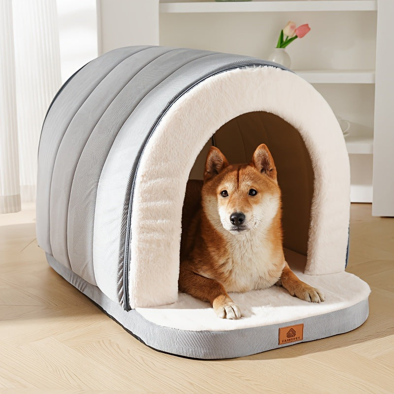 Gemütliches Geschlossenes Hundebett