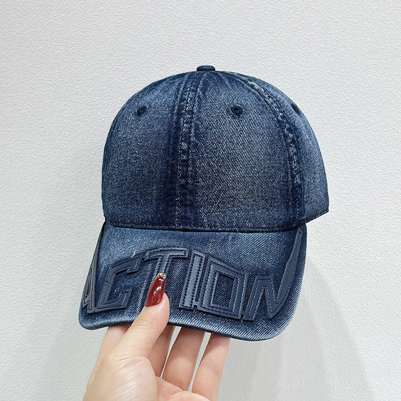 Unisex Stilvolle Denim Baseballkappe Brehn