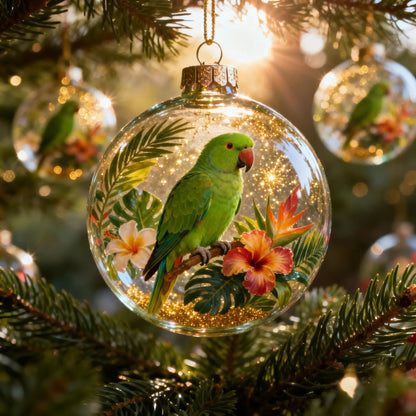Dekorativer Glasvogel Ornament Brehn