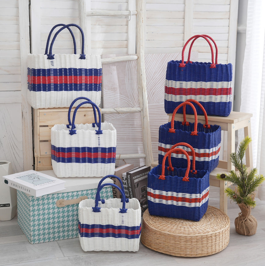 Weichgewebte Strandtasche Brehn