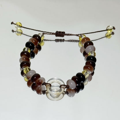 Verstellbares Artisan Perlenarmband Brehn