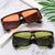 Damen oversized Sonnenbrille mit modernem Design und UV-Schutz Brehn