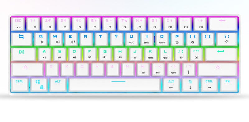 RGB Mechanische Gaming-Tastatur mit anpassbaren Hintergrundbeleuchtungseffekten Brehn