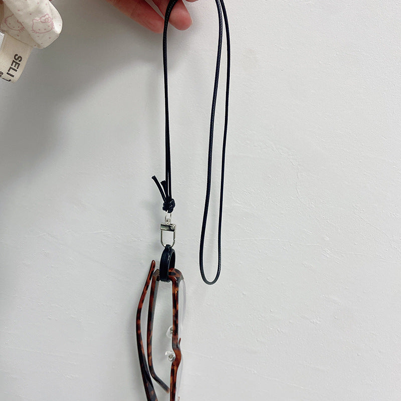 Modische Brillenhalterkette Aus Hochwertigem Leder Brehn