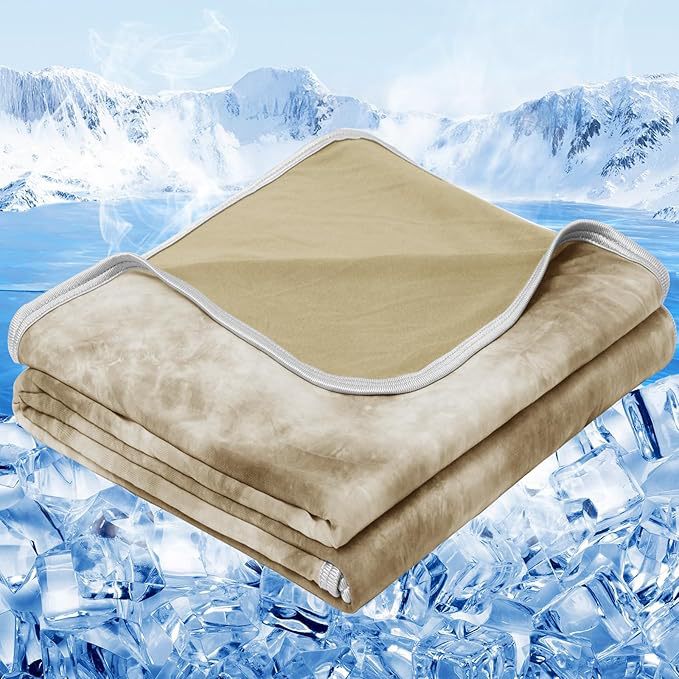 Unisex nan atmungsaktive Kühldecke mit temperaturregulierender Mikrofaser und feuchtigkeitsableitendem Finish Brehn