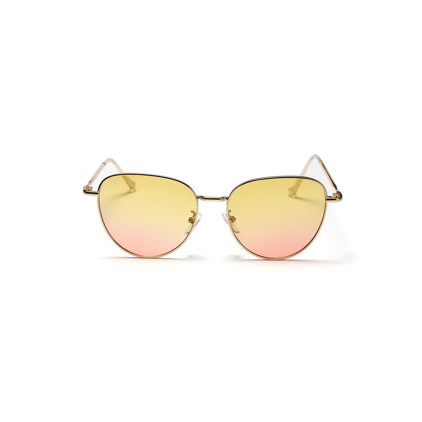 Damen modische Sonnenbrille mit filigranem Metallrahmen Brehn
