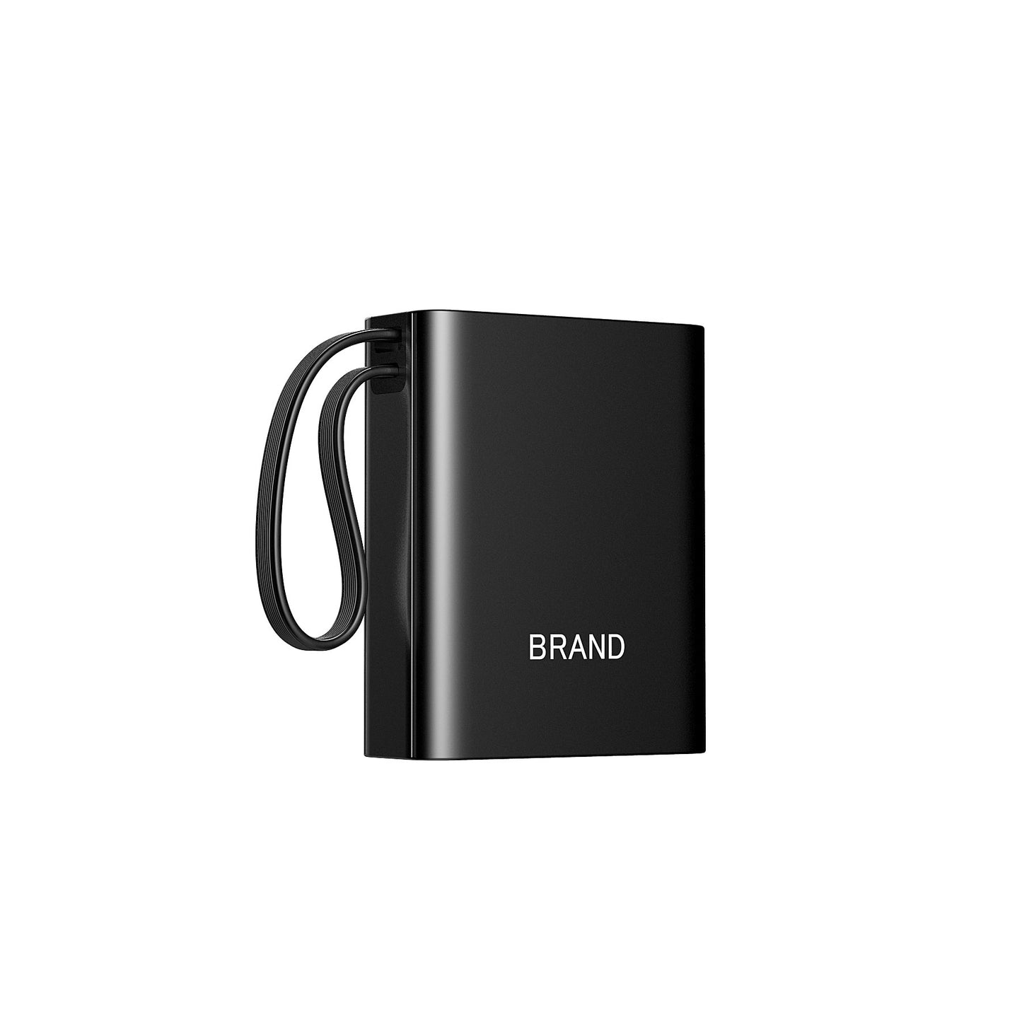 Tragbare Powerbank mit Integriertem Kabelmanagement und Schneller Ladefunktion Brehn