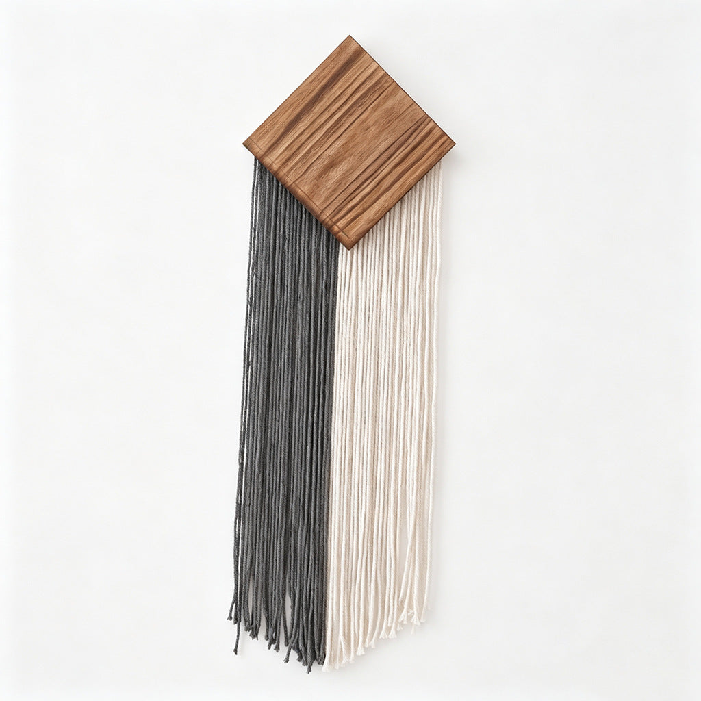 Dekorative Wandbehang Makramee Kunst Brehn