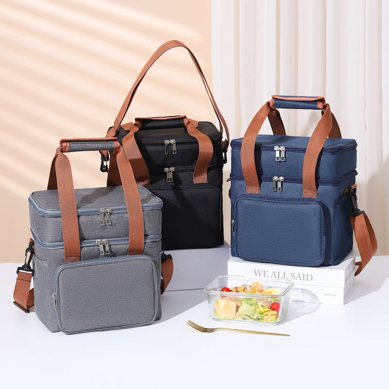 Isolierte Multi-Compartment Lebensmitteltasche Brehn