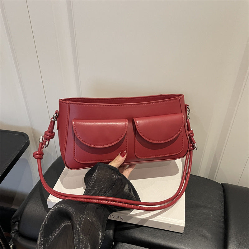 Stylische Mehrfach-Taschen Umhängetasche