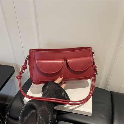 Stylische Mehrfach-Taschen Umhängetasche