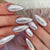 Glitzernde Stiletto Press-On Nägel Brehn