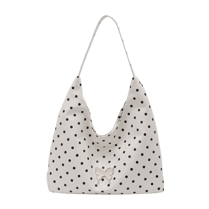 WoChic Punkte Schultertasche Brehn
