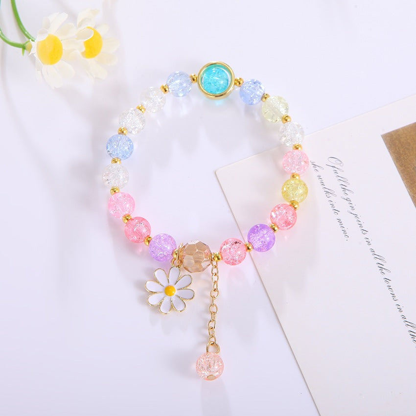 Elegantes Armband mit Blumenanhänger Brehn