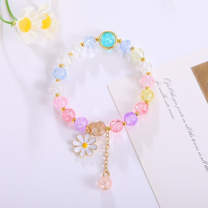 Elegantes Armband mit Blumenanhänger Brehn