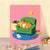 Verspielt Katze Illustration Leinwand Kunstwerk Brehn