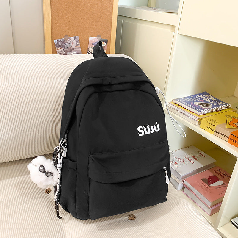 Stylischer Mehrfach-Taschen-Rucksack Brehn