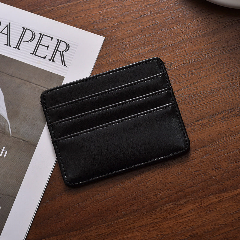 Minimalistischer Leder-Kartenhalter Brehn