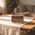 Woven Straw Rainbow Tote Brehn