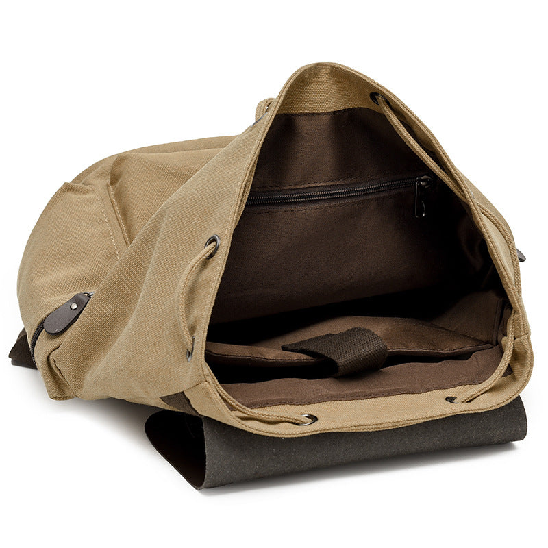 Vintage Canvas Rucksack Brehn
